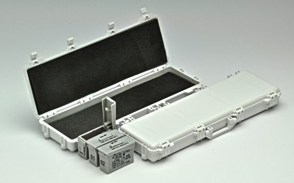 Military Hard Case A3 (White x Gray), Tomytec, Accessories, 1/12, 4543736318798